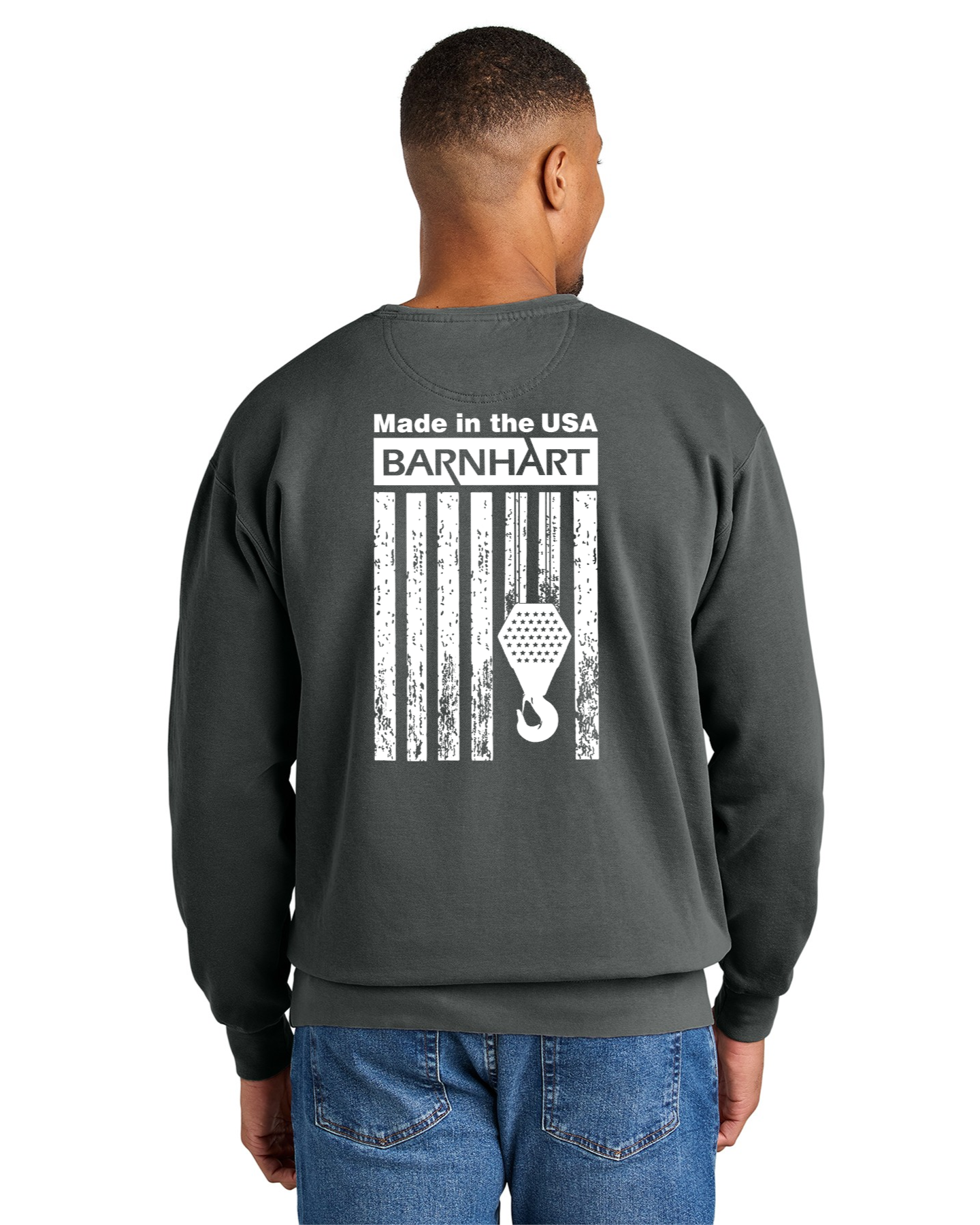 Customizable Comfort Colors Crew Neck Sweatshirt