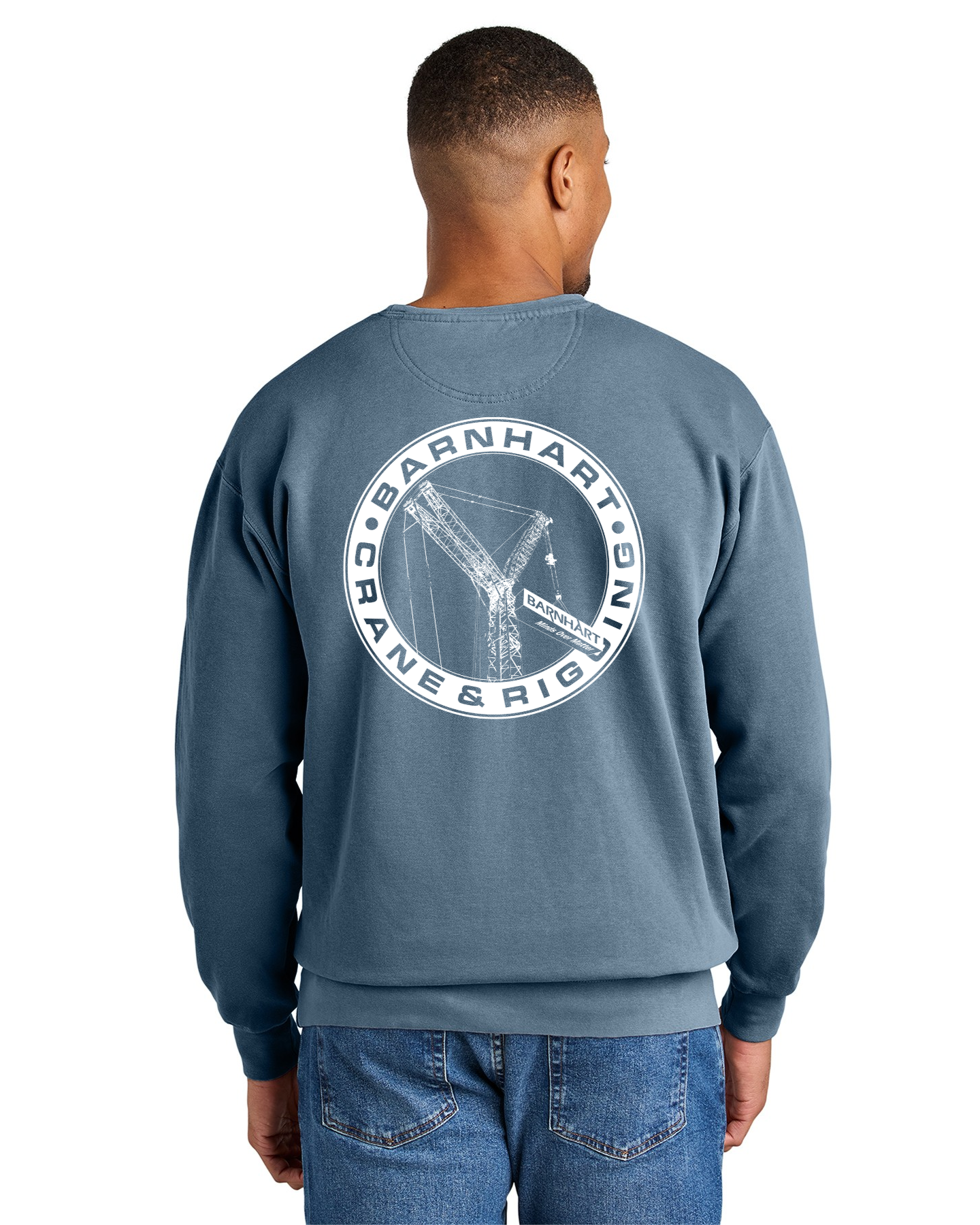 Customizable Comfort Colors Crew Neck Sweatshirt