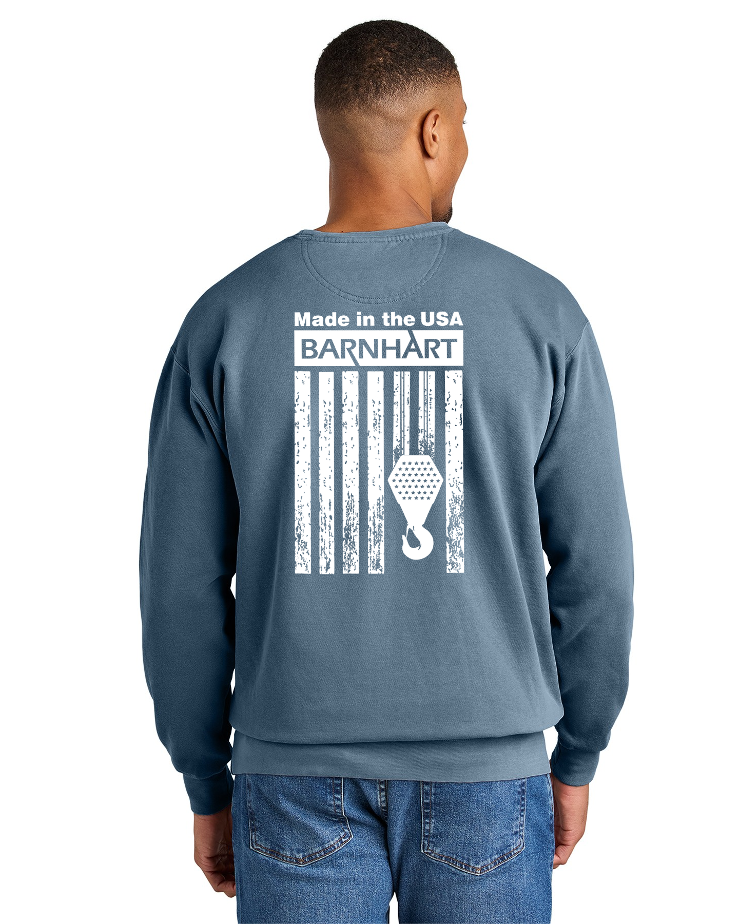 Customizable Comfort Colors Crew Neck Sweatshirt