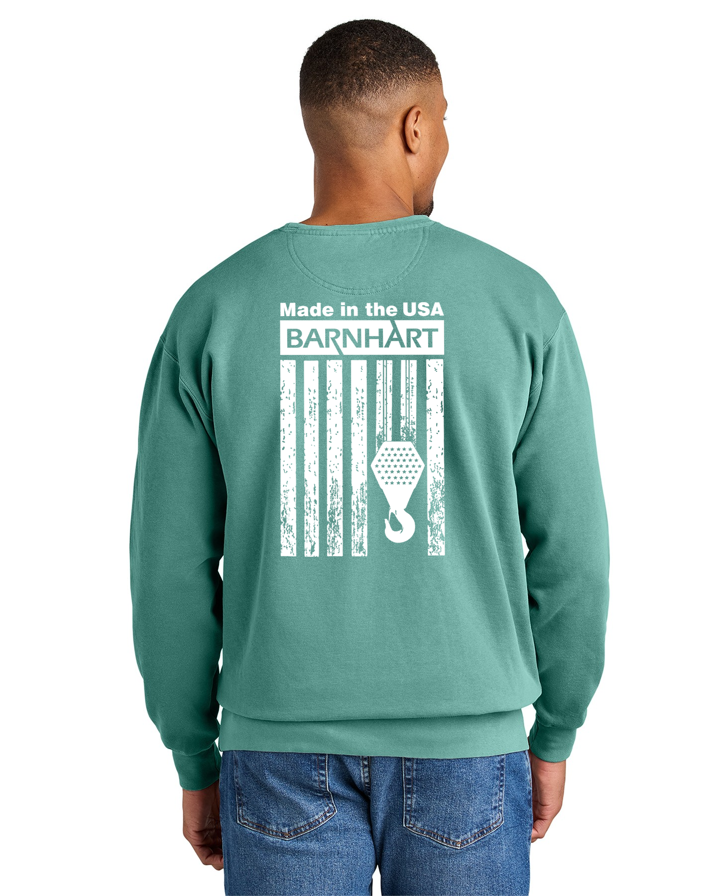 Customizable Comfort Colors Crew Neck Sweatshirt