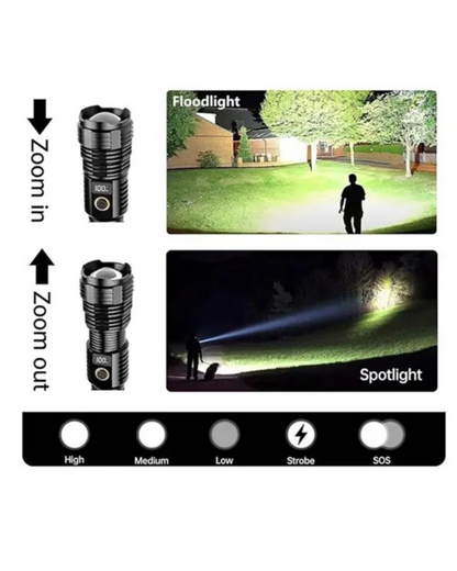 Rechargeable LED Flashlight