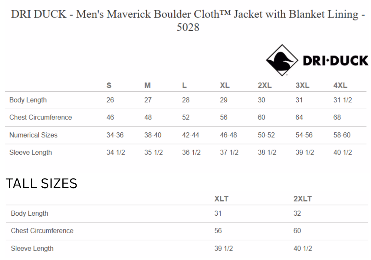 DRI DUCK Maverick Boulder Cloth Jacket