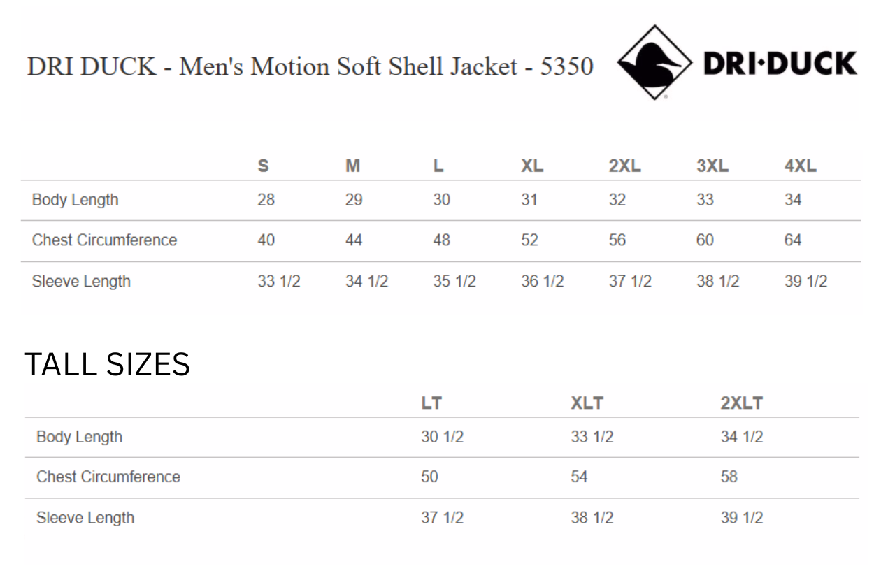 DRI DUCK Motion Soft Shell Jacket