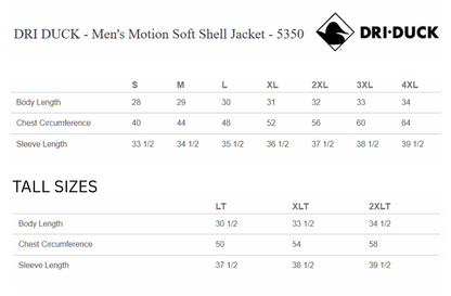 DRI DUCK Motion Soft Shell Jacket