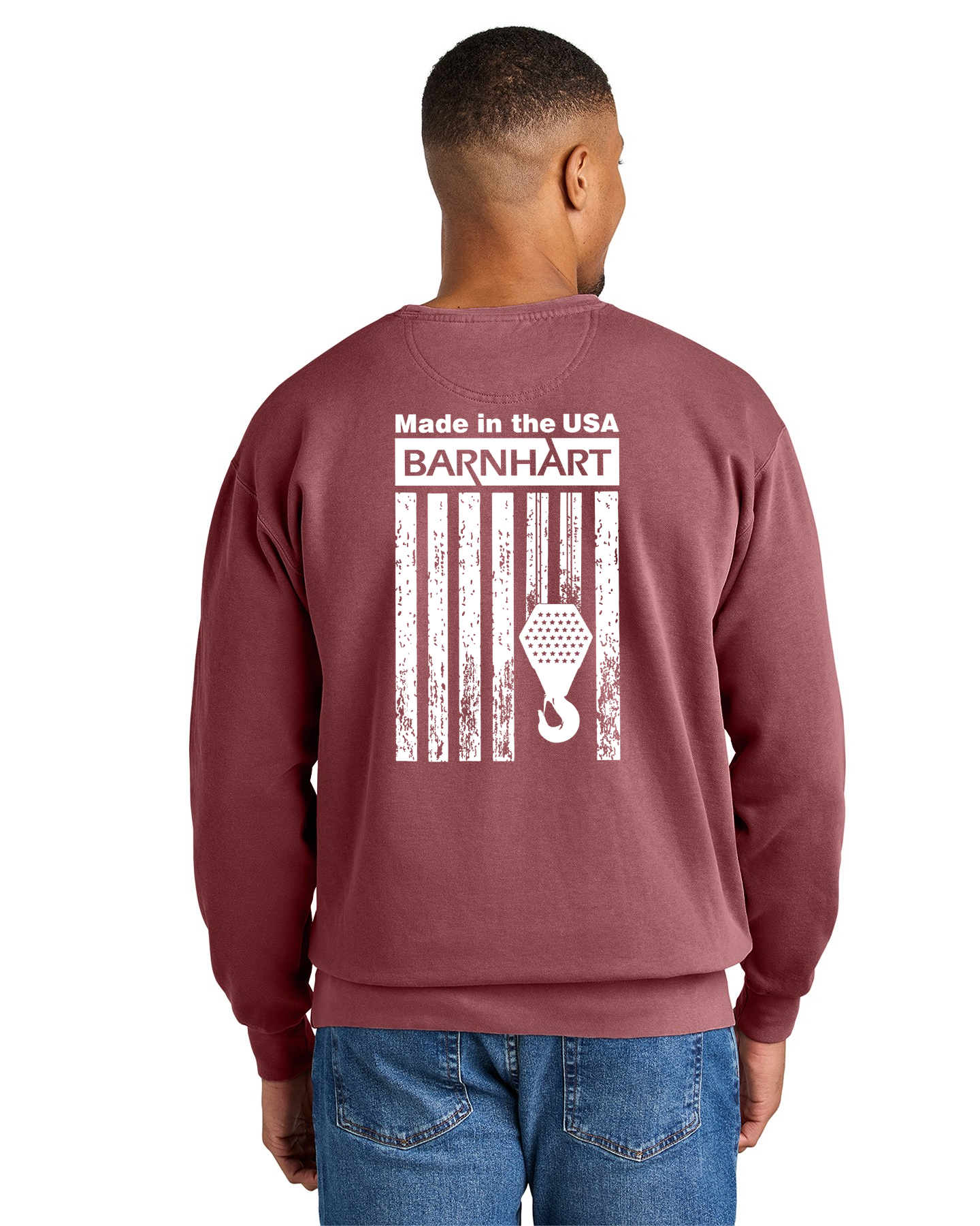 Customizable Comfort Colors Crew Neck Sweatshirt