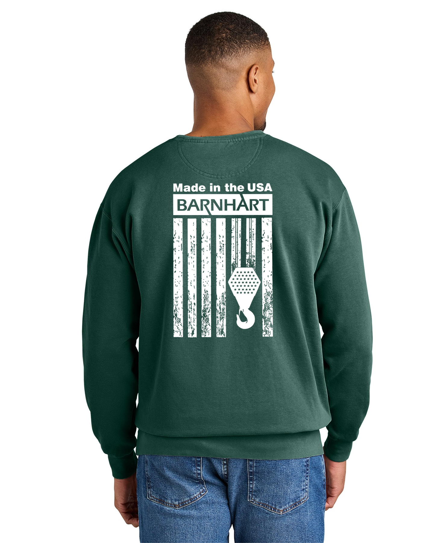 Customizable Comfort Colors Crew Neck Sweatshirt